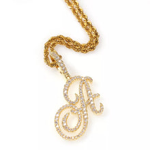 Load image into Gallery viewer, Parisian Script Initial Necklace
