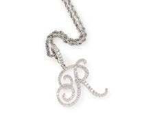 Load image into Gallery viewer, Parisian Script Initial Necklace
